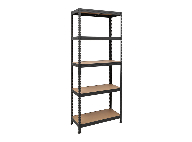 Стеллаж SBL 180KD/75x35/5 (5 ярусов, ДВП)