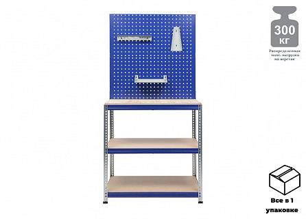 Верстак Garage Set 3 двойной экран, размер: 1800x915x450 мм. 3