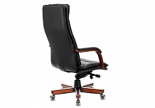 Фото Кресло руководителя T-9927WALNUT мультиблок, до 200 кг, кожа/орех