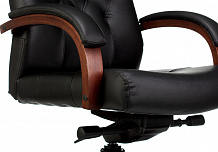 Фото Кресла руководителя T-9928WALNUT мультиблок, кожа/орех