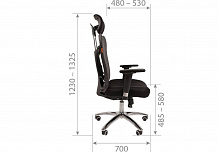 Фото Кресло компьютерное CHAIRMAN 769, синхромеханизм, sipro, 3D подлокотники, cетка TW