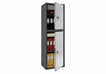 Фото Шкаф бухгалтерский AIKO SL-150/2Т, 1490x460x340 мм, сталь 1,2 мм, 2 ключ. замка - Бухгалтерский шкаф